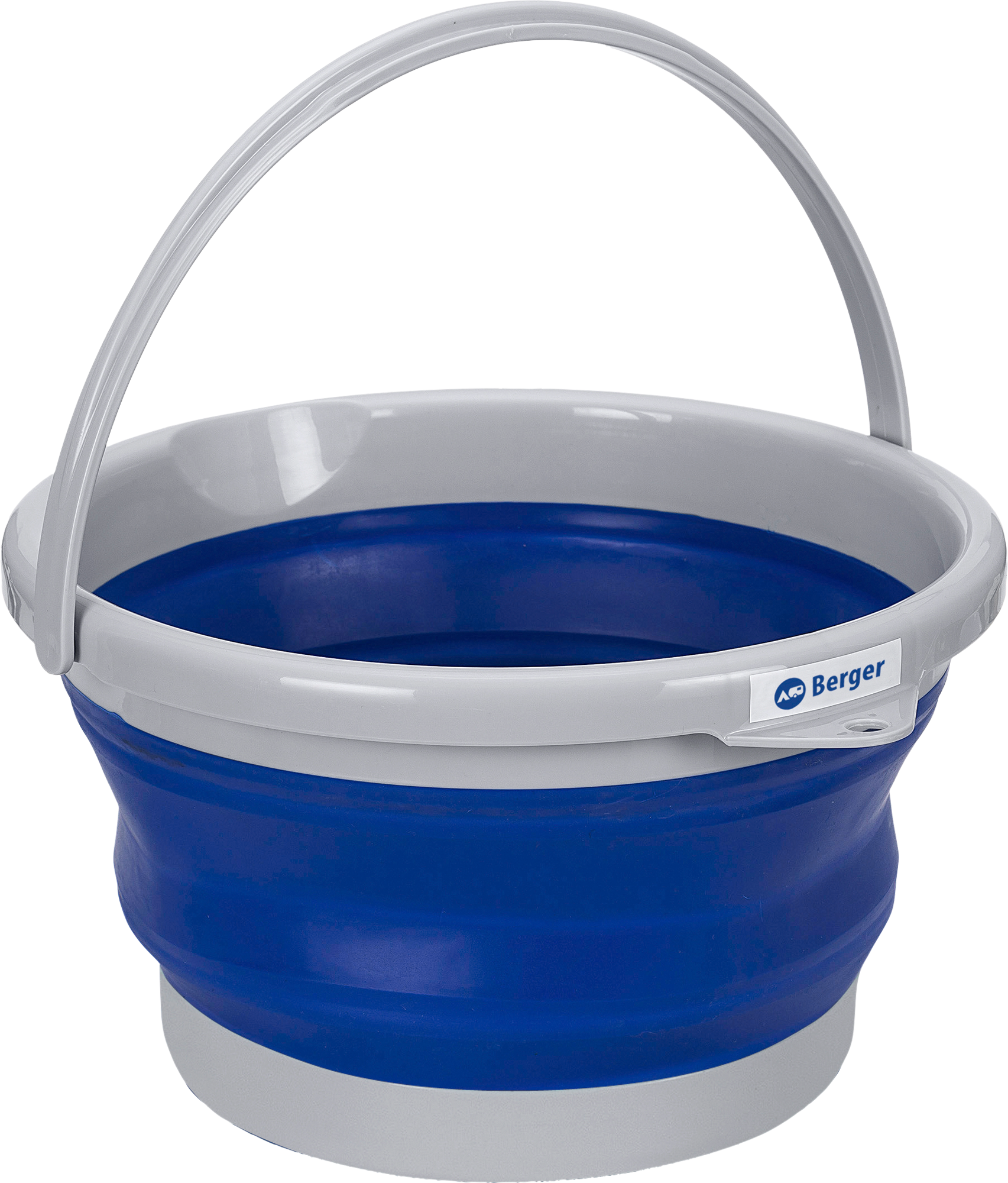 Cubo plegable 5 L azul-gris Berger