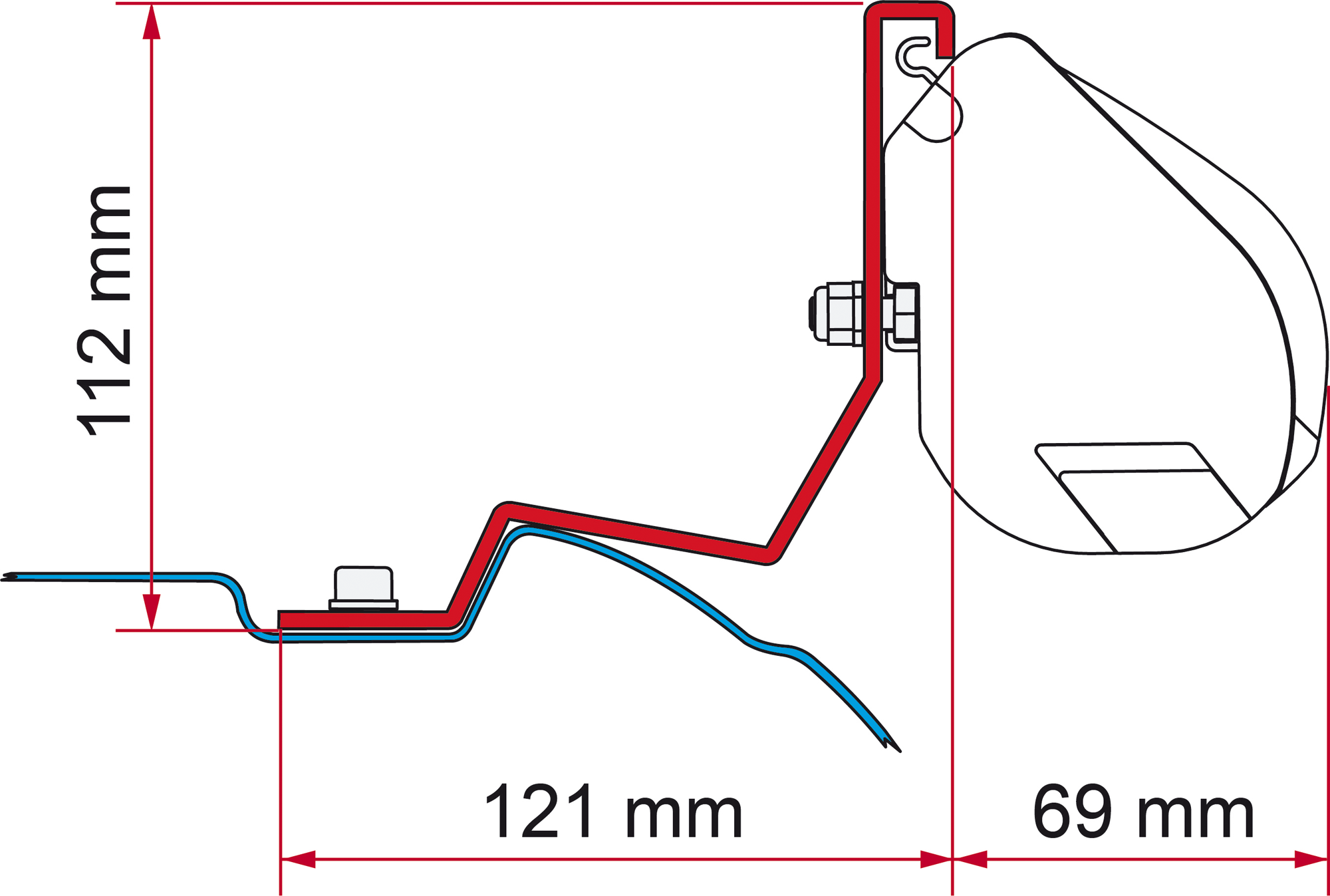 Fiamma F35 Pro Kit Mercedes Viano / Marco Polo / Vito / Clase V