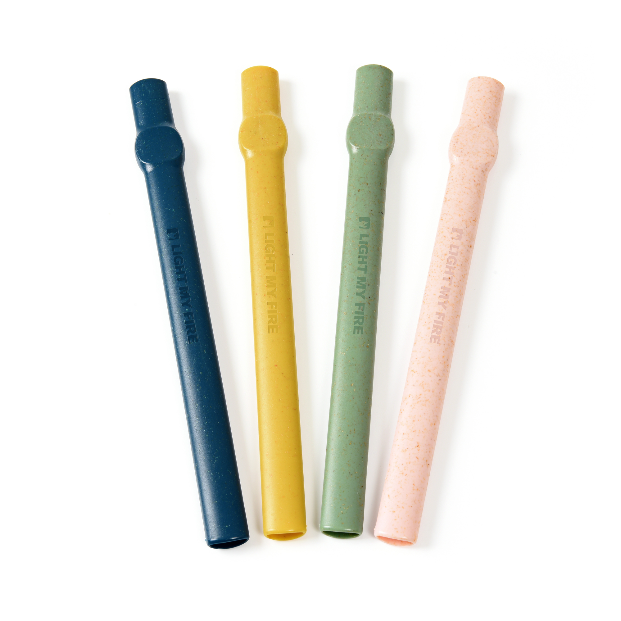 Pajitas de bioplástico (juego de 4) ReStraw LightMyFire