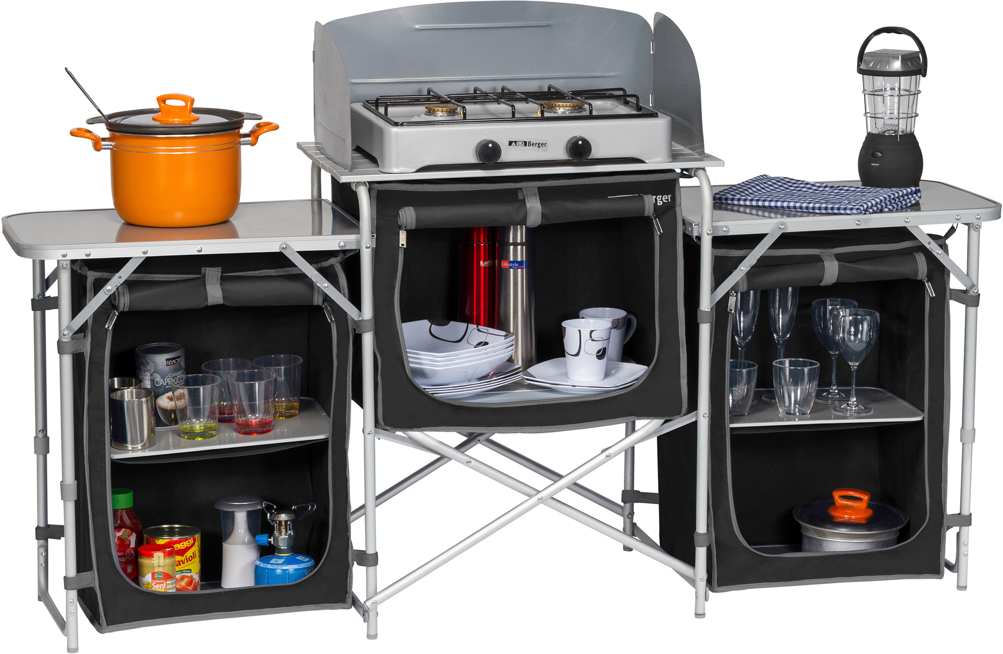 Mueble de cocina para camping Berger XL