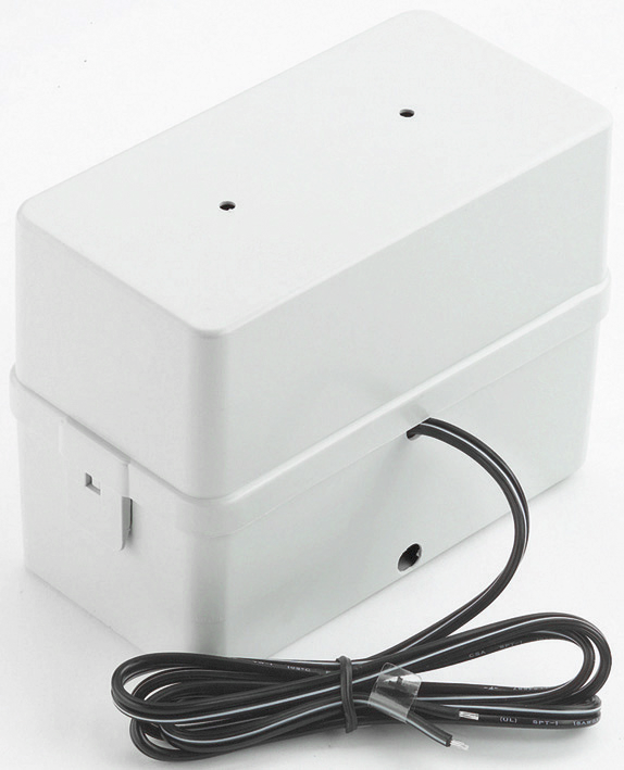 Caja de baterías Comet, color gris claro, para baterías en bloque con cable de 2 x 6 V