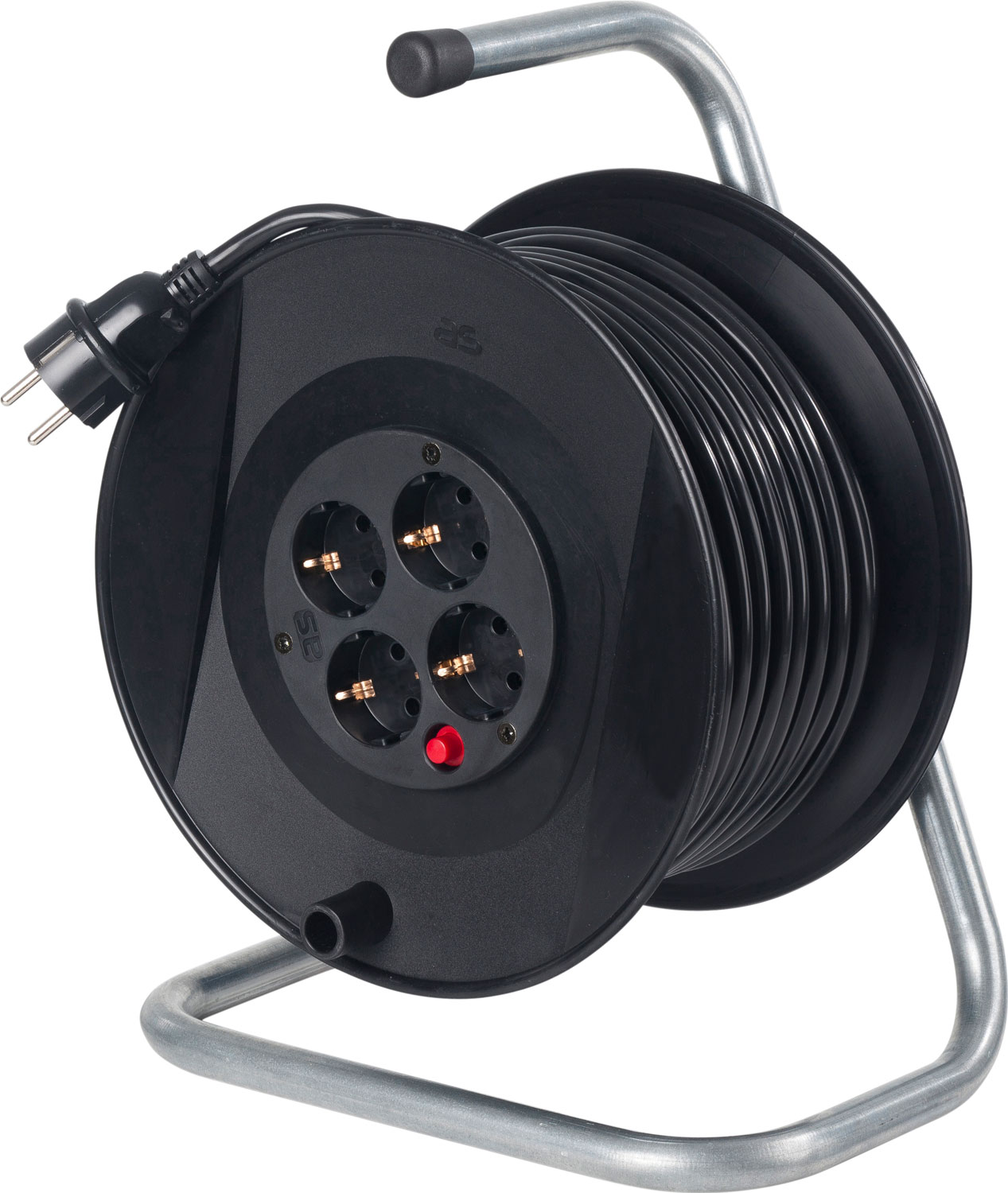 Enrollacable con interruptor térmico 25 m AS-Schwabe