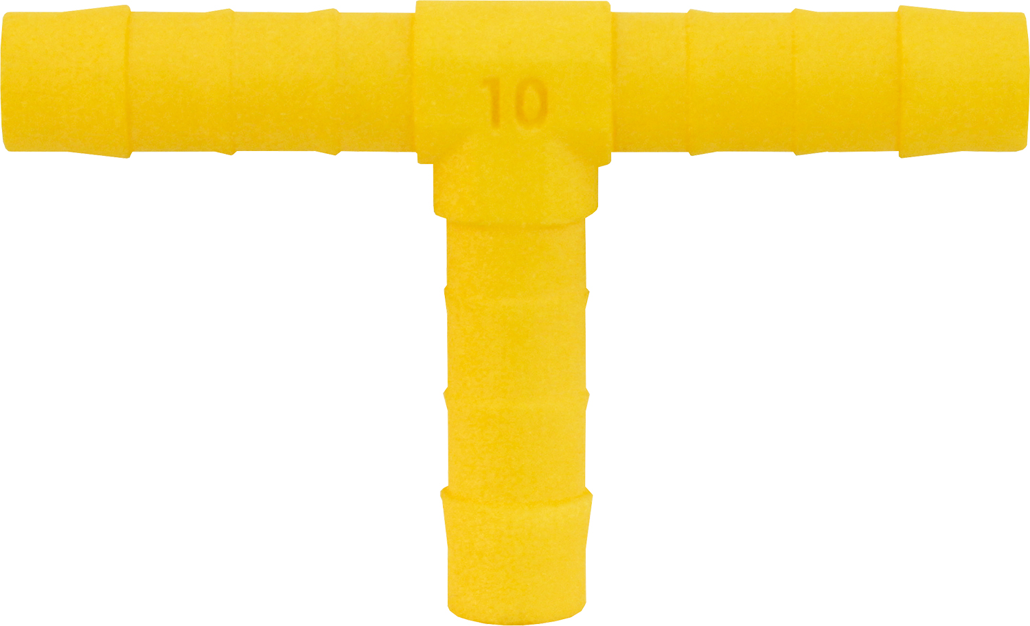 Lirio Blanco AMARILLO Conector en T 12 mm
