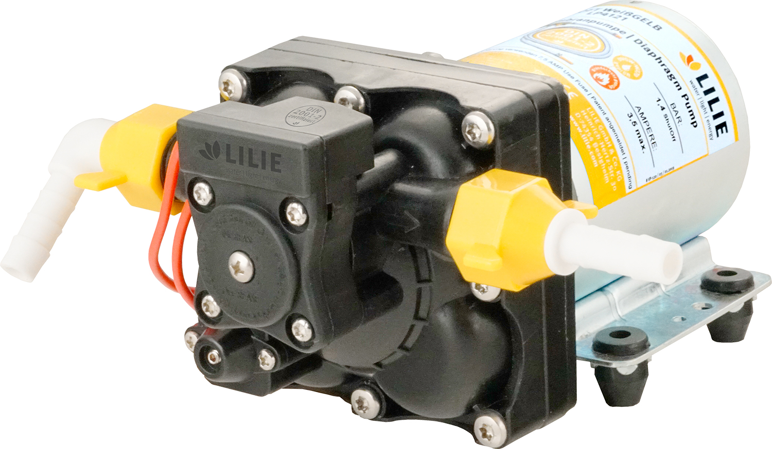 Bomba de agua de diafragma Lily WhiteYellow Series