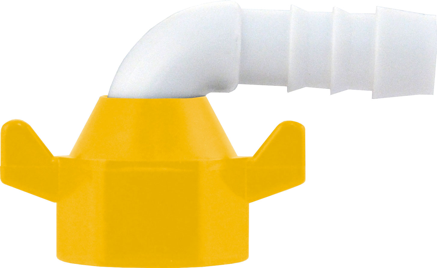 Lirio Blanco AMARILLO Ojal en ángulo