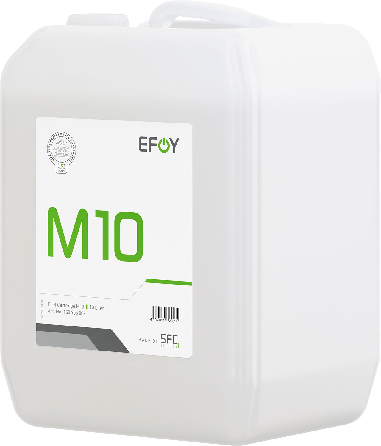 Depósito para pila de combustible 10 litros M10 Efoy